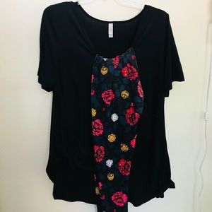 LulaRoe outfit and extra leggings